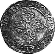 France 1/2 Franc Frederick Henry 1641 KM# 63.1 SOLI DEO HONOR ET GLORIA coin reverse France 1/2 Franc Frederick Henry 1641 KM# 63.1 SOLI DEO HONOR ET GLORIA coin reverse