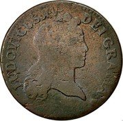 France 1/2 Sol Louis XV 1720 BB KM# 451.3 LUDOVICUS XV DEI GRATIA coin obverse France 1/2 Sol Louis XV 1720 BB KM# 451.3 LUDOVICUS XV DEI GRATIA coin obverse