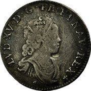 France 12 Sols (1/10 ECU) Louis XV 1716 X KM# 418.18 LVD XV D G FR ET NAV REX coin obverse France 12 Sols (1/10 ECU) Louis XV 1716 X KM# 418.18 LVD XV D G FR ET NAV REX coin obverse