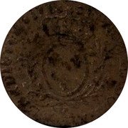 France 12 Sols (1/10 ECU) Louis XV 1726 V KM# 481.20 SIT NOMEN DOMINI V BENEDICTUM 1726 coin reverse