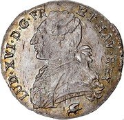 France 12 Sols (1/10 ECU) Louis XVI 1780 D KM# 568.3 LUD XVI D G FR ET NAV REX coin obverse France 12 Sols (1/10 ECU) Louis XVI 1780 D KM# 568.3 LUD XVI D G FR ET NAV REX coin obverse