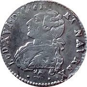 France 12 Sols (1/10 ECU) Louis XVI 1790 L KM# 568.6 LUD XVI D G FR ET NAV REX coin obverse France 12 Sols (1/10 ECU) Louis XVI 1790 L KM# 568.6 LUD XVI D G FR ET NAV REX coin obverse