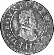 France 2 Deniers (Tournois) Francis de Bourbon ND KM# 5 F DE BOVRBON P DE CONTI coin obverse France 2 Deniers (Tournois) Francis de Bourbon ND KM# 5 F DE BOVRBON P DE CONTI coin obverse