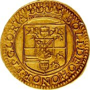 France 2 Pistole Frederick Henry ND (1641) KM# 73 SOLI DEO HONOR ET GLORIA coin reverse France 2 Pistole Frederick Henry ND (1641) KM# 73 SOLI DEO HONOR ET GLORIA coin reverse