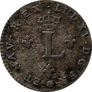 France 2 Sols Louis XV 1741 D KM# 500.6 LUD XV D G FR ET NAV REX L coin obverse France 2 Sols Louis XV 1741 D KM# 500.6 LUD XV D G FR ET NAV REX L coin obverse