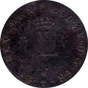 France 2 Sols Louis XV 1741 V KM# 500.21 LUD XV D G FR ET NAV REX coin obverse France 2 Sols Louis XV 1741 V KM# 500.21 LUD XV D G FR ET NAV REX coin obverse