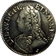 France 24 Sols (1/5 ECU) Louis XV 1727 Y KM# 482.21 LUD XV D G FR ET NAV REX coin obverse France 24 Sols (1/5 ECU) Louis XV 1727 Y KM# 482.21 LUD XV D G FR ET NAV REX coin obverse