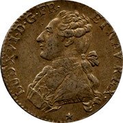 France 24 Sols (1/5 ECU) Louis XVI 1788 W KM# 569.13 LUD XVI D G FR ET NAV REX coin obverse France 24 Sols (1/5 ECU) Louis XVI 1788 W KM# 569.13 LUD XVI D G FR ET NAV REX coin obverse