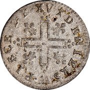France 30 Deniers Louis XIV 1713 AA KM# 378.1 PIECE DE XXX DENIERS AA coin reverse France 30 Deniers Louis XIV 1713 AA KM# 378.1 PIECE DE XXX DENIERS AA coin reverse