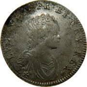 France 30 Sols (1/4 ECU) Louis XV 1716 C KM# 419.4 LVD XV D G FR ET NAV REX coin obverse France 30 Sols (1/4 ECU) Louis XV 1716 C KM# 419.4 LVD XV D G FR ET NAV REX coin obverse