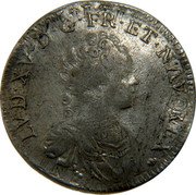 France 30 Sols (1/4 ECU) Louis XV 1716 X KM# 419.19 LVD XV D G FR ET NAV REX coin obverse