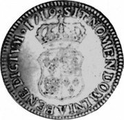 France 30 Sols (1/4 ECU) Louis XV 1718 V KM# 433.10 SIT NOMEN DOMINI V BENEDICTVM 1719 coin reverse