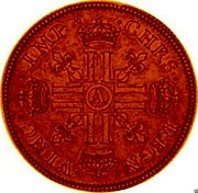 France 4 Louis D'or Louis XIII 1640 A KM# 111 CHRS REGN VINC IMP A coin reverse France 4 Louis D'or Louis XIII 1640 A KM# 111 CHRS REGN VINC IMP A coin reverse