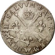 France 5 Sols (1/16 ECU) Louis XIV 1702 W KM# 337.20 W DOMINE SALVVM FAC REGEM coin reverse France 5 Sols (1/16 ECU) Louis XIV 1702 W KM# 337.20 W DOMINE SALVVM FAC REGEM coin reverse