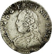 France 6 Sols (1/20 ECU) Louis XV 1728 D KM# 480.6 LUD XV D G FR ET NAV REX coin obverse France 6 Sols (1/20 ECU) Louis XV 1728 D KM# 480.6 LUD XV D G FR ET NAV REX coin obverse