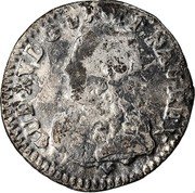 France 6 Sols (1/20 ECU) Louis XV 1729 BB KM# 480.4 LUD XV D G FR ET NAV REX coin obverse France 6 Sols (1/20 ECU) Louis XV 1729 BB KM# 480.4 LUD XV D G FR ET NAV REX coin obverse