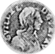 France Denier Tournois William IX 1650 KM# 81 GVILLELM D.G.PRI.AVR coin obverse France Denier Tournois William IX 1650 KM# 81 GVILLELM D.G.PRI.AVR coin obverse