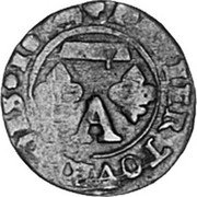 France Denier Tournois (Gaston de Orleans) KM# 29 DENIER TOVRNOIS 1651 A coin reverse