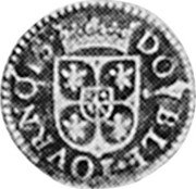 France Double Tournois 1610 KM# 1 Nevers & Rethel / Duchy / Standard Coinage DOVBLE TOVRNOIS coin reverse France Double Tournois 1610 KM# 1 Nevers & Rethel / Duchy / Standard Coinage DOVBLE TOVRNOIS coin reverse