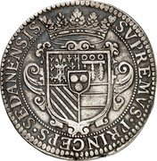 France ECU Henry de la Tour d'Auvergne 1614 KM# 21 SVPREMVS PRINCEPS SEDANENSIS coin reverse