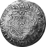 France ECU Bouillon & Sedan Coinage 1614 KM# 27 SVP PRINCEPS SEDANI ET RAVCVRTII 1614 coin reverse France ECU Bouillon & Sedan Coinage 1614 KM# 27 SVP PRINCEPS SEDANI ET RAVCVRTII 1614 coin reverse