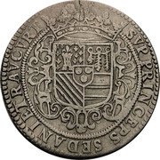 France ECU Henri de la Tour d'Auvergne 1615 KM# 29 SVP PRINCEPS SEDANI ET RAVCVRT coin reverse