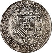 France ECU Bouillon & Sedan Coinage 1614 KM# 25 SVP PRINCEPS SEDANI ET RAVCVRTII 1614 coin reverse France ECU Bouillon & Sedan Coinage 1614 KM# 25 SVP PRINCEPS SEDANI ET RAVCVRTII 1614 coin reverse