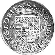 France ECU (Maurice of Nassau) KM# 25 SOLI DEO HONOR ET GLORIA 16 18 coin reverse France ECU (Maurice of Nassau) KM# 25 SOLI DEO HONOR ET GLORIA 16 18 coin reverse
