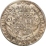France ECU of 30 Sous Charles of Gonzaga 1613 KM# 26 DEI GRATIA PRINCEPS ARCHENSIS FI DES coin reverse