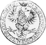 France ECU of 30 Sous Nevers & Rethel Coinage ND (1601) KM# 28 CAROLVS DVX NIVERNENS ET RETHELENSIS coin obverse