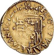 France Florin D’or Charles. Verdun Coinage 1612 KM# 30 FLORENVS AVREVS AN 1612 B coin reverse France Florin D’or Charles. Verdun Coinage 1612 KM# 30 FLORENVS AVREVS AN 1612 B coin reverse