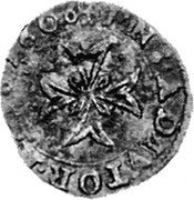 France Liard Henry II de Montpensier 1606 KM# 16 DNS ADIVTOR MEVS 1609 coin reverse France Liard Henry II de Montpensier 1606 KM# 16 DNS ADIVTOR MEVS 1609 coin reverse