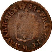 France Liard Louis XVI 1784 M KM# 585.10 FRANC ET M NAVARR REX 17 84 coin reverse France Liard Louis XVI 1784 M KM# 585.10 FRANC ET M NAVARR REX 17 84 coin reverse