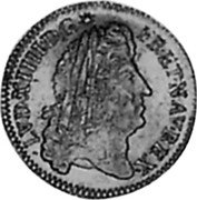 France Louis D'or Louis XIV 1691 L KM# 278.9 LVD XIIII D G FR ET NAV REX coin obverse