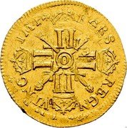 France Louis D'or (Louis XIV) KM# 302.15 CHRS REGN VINC IMP O coin reverse France Louis D'or (Louis XIV) KM# 302.15 CHRS REGN VINC IMP O coin reverse