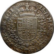 France Patagon Louise Marguerite 1628 KM# 64 LVD MARG A LOTH D G SVP PR C REGI coin obverse