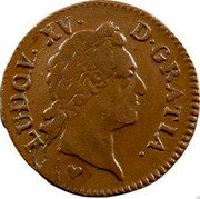 France Sol Louis XV 1774 BB KM# 545.4 LUDOV XV D GRATIA coin obverse France Sol Louis XV 1774 BB KM# 545.4 LUDOV XV D GRATIA coin obverse