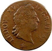 France Sol Louis XV 1774 H KM# 545.6 LUDOV XV D GRATIA coin obverse France Sol Louis XV 1774 H KM# 545.6 LUDOV XV D GRATIA coin obverse