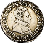 France Teston Charles. Verdun Coinage 1617 KM# 20 CAROLVS A LOTHARINGIA EPISCOPVS coin obverse France Teston Charles. Verdun Coinage 1617 KM# 20 CAROLVS A LOTHARINGIA EPISCOPVS coin obverse