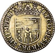 France Teston Charles. Verdun Coinage 1617 KM# 20 ET COMES VIR PRS SRI IMPERI coin reverse France Teston Charles. Verdun Coinage 1617 KM# 20 ET COMES VIR PRS SRI IMPERI coin reverse