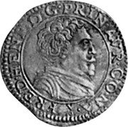 France Teston Frederick Henry ND KM# 69 FRED. HENR. D. G. PRIN. AVR. CO.NA coin obverse France Teston Frederick Henry ND KM# 69 FRED. HENR. D. G. PRIN. AVR. CO.NA coin obverse