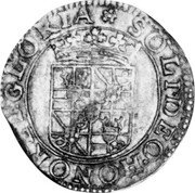 France Teston Frederick Henry ND KM# 68 SOLI DEO HONOR ET GLORIA coin reverse