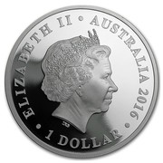Australia 1 Dollar 75th Anniv of WWII - Rats of Tobruk 2016 ELIZABETH II AUSTRALIA 2016 1 DOLLAR IRB coin obverse Australia 1 Dollar 75th Anniv of WWII - Rats of Tobruk 2016 ELIZABETH II AUSTRALIA 2016 1 DOLLAR IRB coin obverse