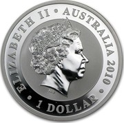 Australia 1 Dollar Australian Koala on a branch 2010 KM# 1464 ELIZABETH II AUSTRALIA 2010 1 DOLLAR IRB coin obverse Australia 1 Dollar Australian Koala on a branch 2010 KM# 1464 ELIZABETH II AUSTRALIA 2010 1 DOLLAR IRB coin obverse