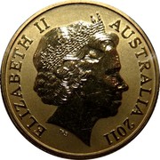 Australia 1 Dollar Crimson Rosella 2011 KM# 1617 ELIZABETH II AUSTRALIA 2011 IRB coin obverse Australia 1 Dollar Crimson Rosella 2011 KM# 1617 ELIZABETH II AUSTRALIA 2011 IRB coin obverse
