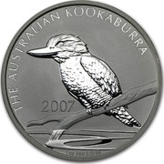 Australia 1 Dollar The Australian Kookaburra 2007 KM# 889 THE AUSTRALIAN KOOKABURRA 2007 1 OZ 999 SILVER JG coin reverse Australia 1 Dollar The Australian Kookaburra 2007 KM# 889 THE AUSTRALIAN KOOKABURRA 2007 1 OZ 999 SILVER JG coin reverse