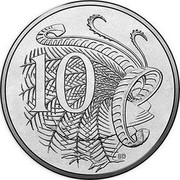 Australia 10 C 50th Anniversary of Decimal Currency 2016  10 C SD coin reverse Australia 10 C 50th Anniversary of Decimal Currency 2016  10 C SD coin reverse