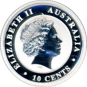 Australia 10 Cents Koala 2014 P ELIZABETH II AUSTRALIA IRB 10 CENTS coin obverse Australia 10 Cents Koala 2014 P ELIZABETH II AUSTRALIA IRB 10 CENTS coin obverse