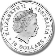 Australia 10 Dollars Evolution of the Alphabet 2003 KM# 686 ELIZABETH II AUSTRALIA 10 DOLLARS IRB coin obverse Australia 10 Dollars Evolution of the Alphabet 2003 KM# 686 ELIZABETH II AUSTRALIA 10 DOLLARS IRB coin obverse