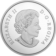 Canada 100 Dollars Sculpture of Majestic Canadian Animals - Bighorn Sheep 2017 Proof ELIZABETH II D G REGINA SB coin obverse Canada 100 Dollars Sculpture of Majestic Canadian Animals - Bighorn Sheep 2017 Proof ELIZABETH II D G REGINA SB coin obverse